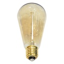 AMPOULE CE ST64 E27 AC 220-240 V/50 Hz, 40 W, 120 lm, 2000 K, Ø64 x H. 143 mm 1050203782