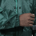 IMPERMEABLE AVEC PATALON VERT AVEC BANDE 190D TAILLE L 2011211065