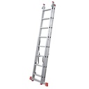 ECHELLE TRANSFORMABLE EN DEUX PARTIES 8MARCHES  H ECH 3,76M ESC 2,26M P 11KG 10178 (MXLD JRMX)