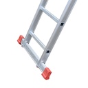 ECHELLE DOUBLE EXTENSIBLE AVEC CROCHETS  12 MARCHES H  6,05M P 16KG 10721 (MXLD JRMX)