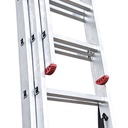 ECHELLE TRANSFORMABLE EN TROIS PARTIES  14MARCHE H ECH 9,35M ESC 6,20M P 30KG 10195  (MXLD JRMX)