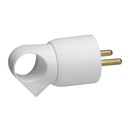 FICHE ET PROLONGATEUR A ANNEAUX 2P+T 16A BLANC 050103