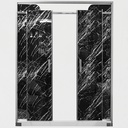 PAROI DE DOUCHE 1500x2000cm SLD-SC006