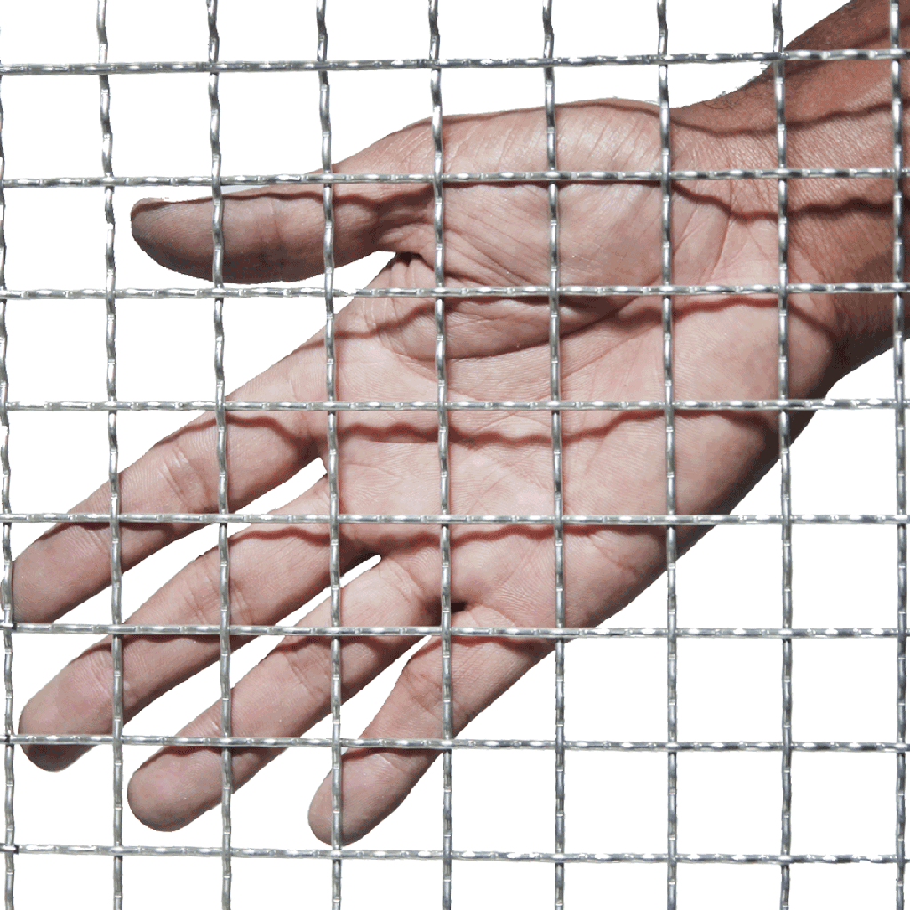 GRILLAGE METALLIQUE (H)2mx(L)1m Ø2.5mm maille:20x20mm 3080305042