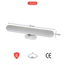 LAMPE  RECHARGEABLE MULTI-FUNCTION LED 1.5 4000 K, L. 240 X W. 32 X D. 53 MM, DC 5 V 800 mAh IP20 1050203889