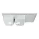 EVIER RESINE STKN 2C1E GRIS PLATINIUM 11102005