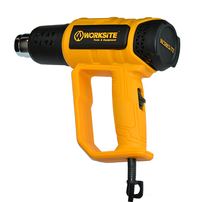 PISTOLET THERMIQUE 2000W 220-240v  50-60HZ 350-550°C CE (WORKSITE)  HTG145 WORKSITE