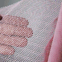 MOUSTIQUAIRE EN PVC     (W)1.2x(L)20 m ROSE