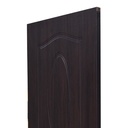PORTE 2010x838mm RPD 40MM 3 PANEL OVAL TEXTURE DCF-RED WALNUT 