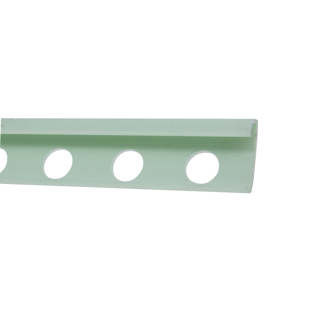 BAGUETTE D'ANGLE PVC 2,45ML 80 VERT PASTEL