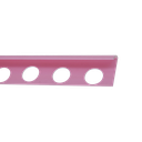 BAGUETTE D'ANGLE PVC 8MM 2.45M SC04 ROSE
