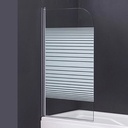 PAROI DE DOUCHE RAYURE 800x1400mm 5MM 401S11 (RITL)