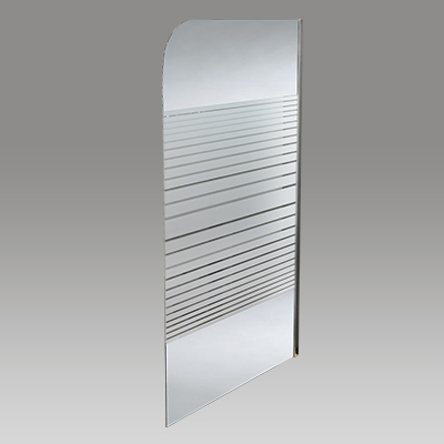 PAROI DE DOUCHE RAYURE 800x1400mm 5MM 401S11 (RITL)