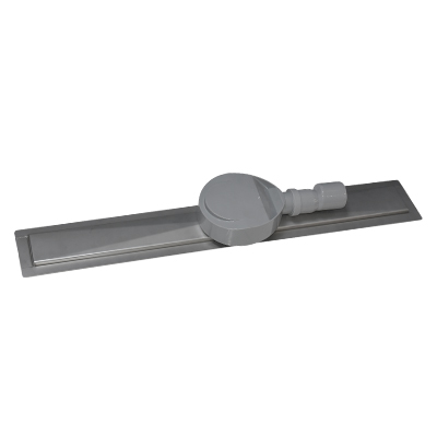 CANIVEAU DOUCHE AVEC BAVETTE GRILLE REVERSIBLE  D.50 .L.740 X l.110 x H.70 MM1011010302