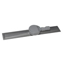 CANIVEAU DOUCHE AVEC BAVETTE GRILLE REVERSIBLE  D.50 .L.740 X l.110 x H.70 MM1011010302
