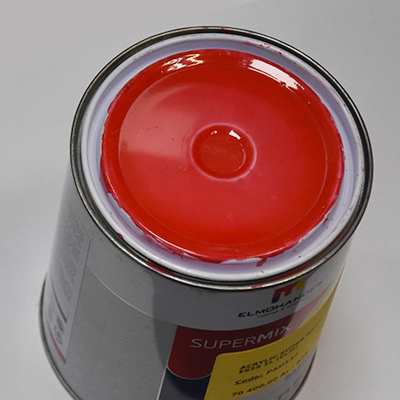 BASE PEINTURE ACRYLIQUE ROUGE E659  1L (ELM)