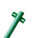 POTEAU AVEC FIXATION  POUR  PANNEAU DE CLOTURE Ø48 mm x 2.5 m 3080402009