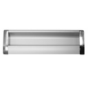 POIGNEE CUVETTE RECTANGLE ALU ET ZAMAK L138*ENTRAXE128MM 1030906241