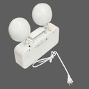 LAMPE DE SECOUR LED 1,5W 2X9LED IP20 AC 100-265V-50Hz AUTONOMIE >90min 901050118001=TEL001
