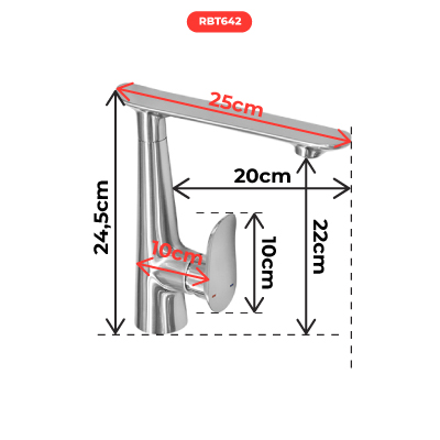 MITIGEUR EVIER  HAUT BEC ROTATIF EPOQUE -  665099 ( TL FR IEI)