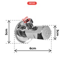 ROBINET EQUERRE  HEXAGONAL LAITON M1/2" x   M1/2'' CE 2110202028