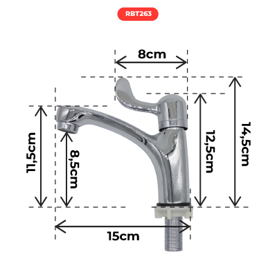 ROBINET LAVABO HL-5002 2110202063