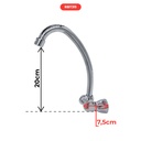 ROBINET EVIER MURAL 1/4 DE TOUR 2110202357