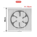 EXTRACTEUR D AIR  48 W CE 220 V/50 Hz, Ø 300MM 1200 m3/h 1101104113