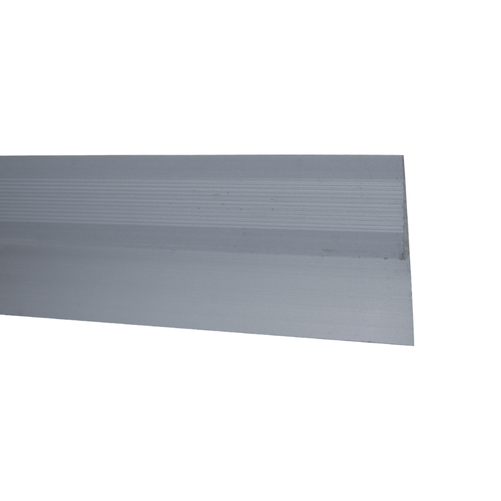BAGUETTE D ANGLE ALU D0716 (H)4 x (W)38 x (L)2500 mm CHROME 1071003015