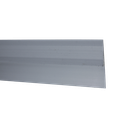 BAGUETTE D ANGLE ALU D0716 (H)4 x (W)38 x (L)2500 mm CHROME 1071003015