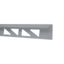 BAGUETTE D ANGLE PVC BLANC   8MM 2.4m SC01