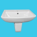 LAVABO SUSPENDU BLANC 556X448X185MM  DP2060C  AQUA
