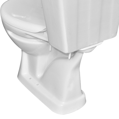 WC INDE TYPE ITALIEN "S" SET WHITE VERTICAL (DNV)