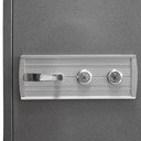 COFFRE GODREJ CG FR SAFE 1360 + 2 KL HT GREY 1564*690*540MM 315KG