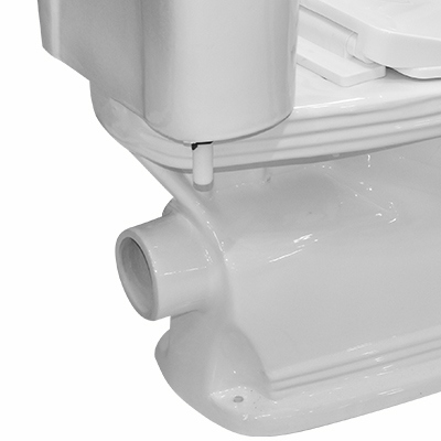 WC INDE COMPLET .BLANC AMAZONE "P" HORIZONTAL (UE)