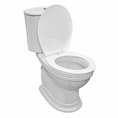 WC INDE COMPLET .BLANC AMAZONE "P" HORIZONTAL (UE)