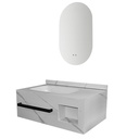 LAVABO MEUBLE 800x500x300mm AP8030 M088