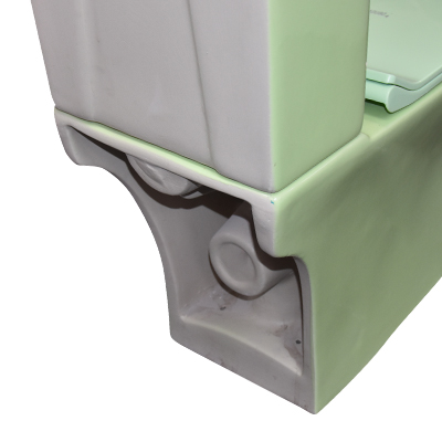 WC INDE COMPLET DEVON (S) VERTICAL GREEN (DNV)