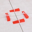 CROISILLONS  AUTO -NIVELANTES (CLIP) 100pcs - (RITL)
