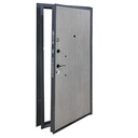 PORTE MET OUVERTURE GAUCHE INT GRI MESE-ANTRASIT GRI 960X2050MM BRG-1716(TRK)