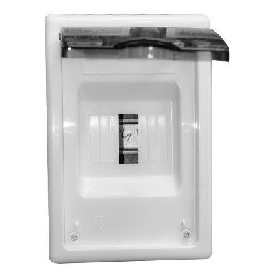 COFFRET DE  DISTRIBUTION ENCAS  4 MOD. PORTE FUMEE  8694PF-FR SOLERA