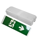 BLOC DE SECOURS AUTONOME FLECHE A DROITE LED 3.5W 6500K 3.7v 1500mAh 3hIP65  110-240V  I1050118012