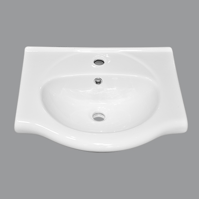 LAVABO PLAN TOLEDE 55CM  SCALM 2E 10 C0  (PRTGL)
