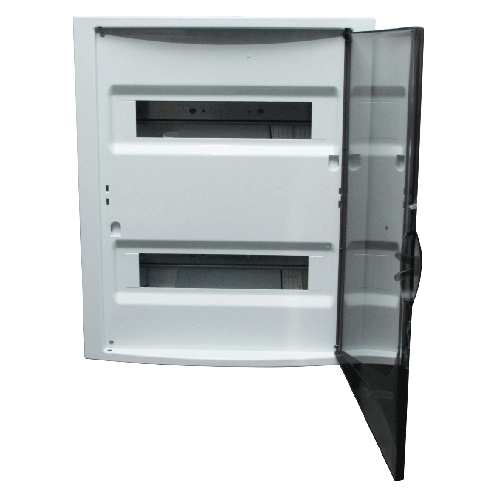 COFFRET DE  DISTRIBUTION DE SURFACE .28 MOD  PORTE FUMEE  5281PF-FR SOLERA
