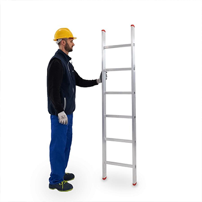 ECHELLE SIMPLE 6 MARCHES H 1,80M P 4KG 10165  (MXLD JRMX)