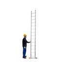 ECHELLE SIMPLE 14MARCHES 14 D P65  H 4,04M P 12KG 10173  (MXLD JRMX)