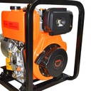 POMPE A EAU EKOMAXX WP40D DIESEL 186F 100MM 6.3KW 3600tr/min  90M³/H R25M A 8M ME17012