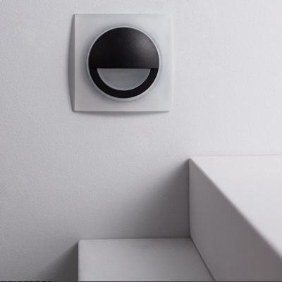 SPOT DECORATIVE 3W AC85-240V 50HZ LX425SF/ SQ BK WARM