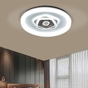 PLAFONNIER LED ROND (40-60)x2 50x8x50 3couleurs  ZGJ Ø500