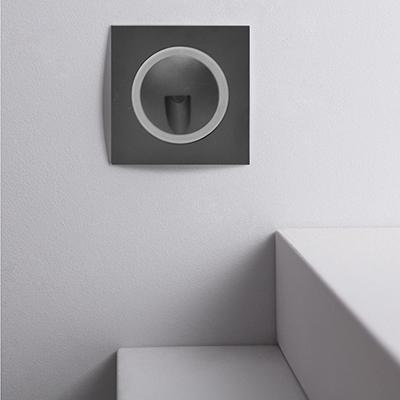 SPOT DECORATIVE  3W LX426SF SQ BK WARM